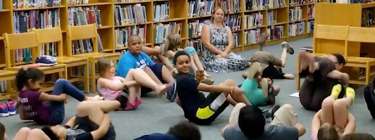 Kids in the classroom